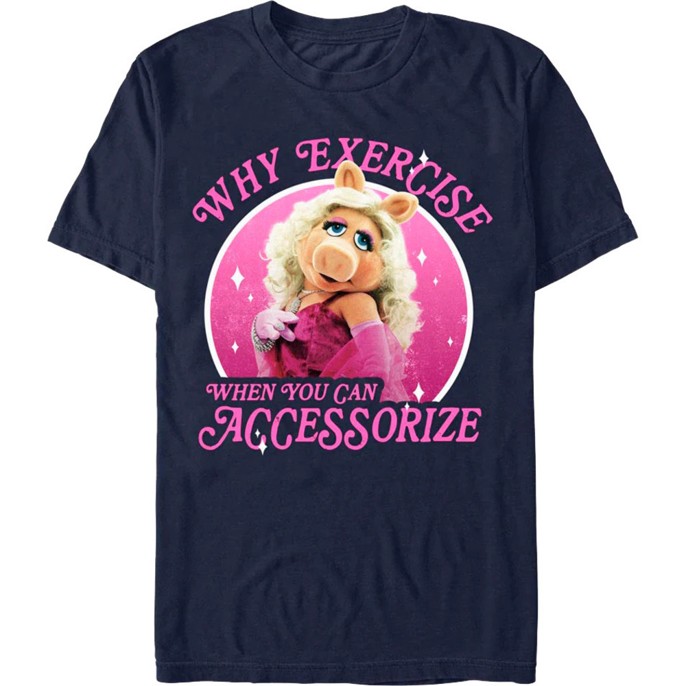 Why Exercise Miss Piggy Muppets Tshirt